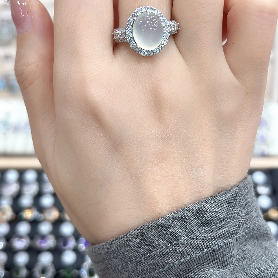 颈饰银S925镶嵌水晶