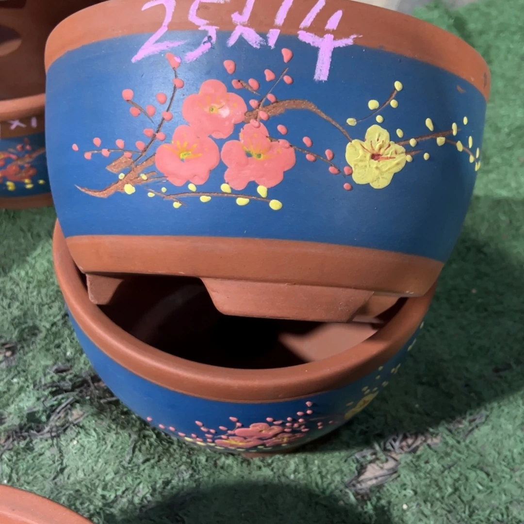 紫砂花盆紫砂花盆