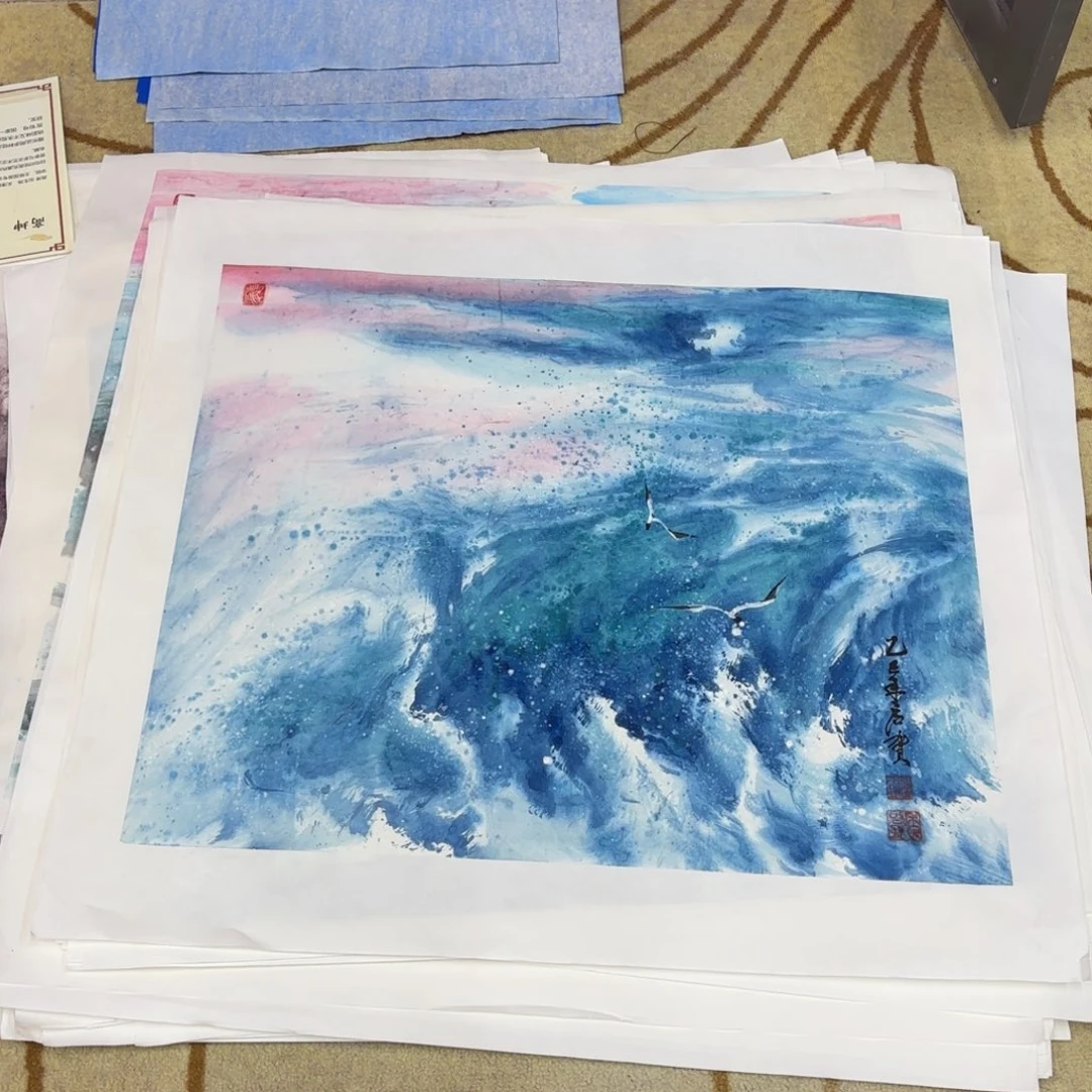 国画国画老师作品刘