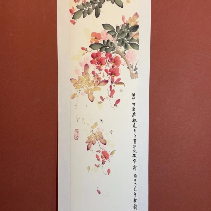 国画听兰老师花鸟