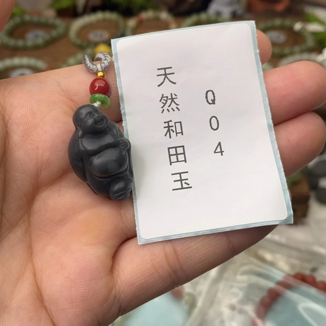 和田玉未镶嵌手链Q04