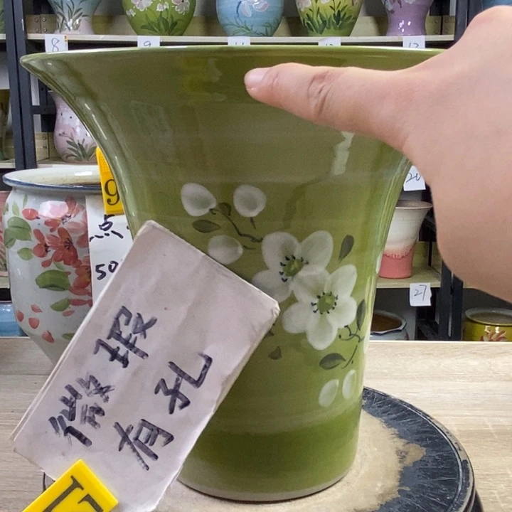 景德镇高温陶瓷花盆