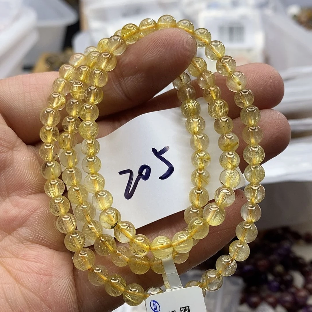 水晶手链未镶嵌天然