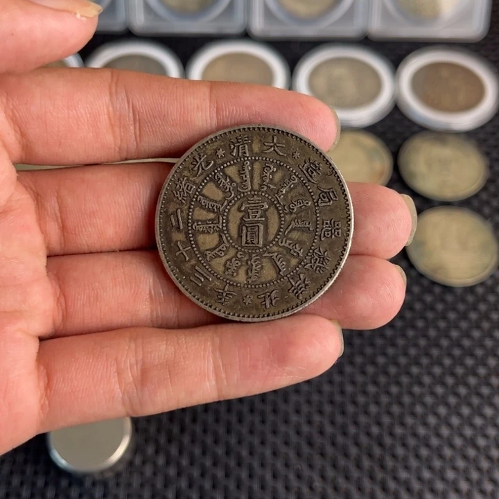 金属大头龙洋船洋工艺品