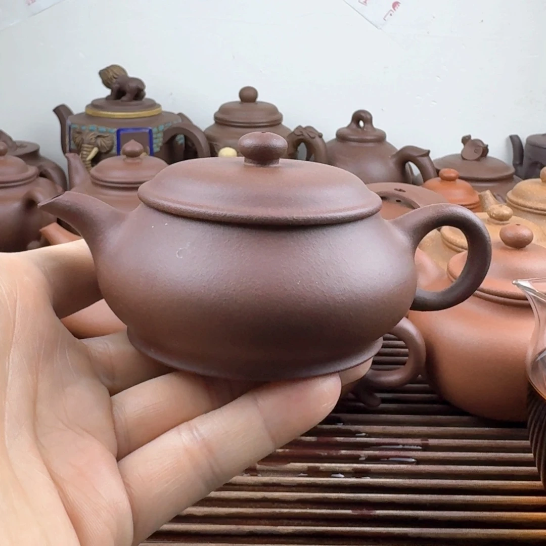 茶壶紫砂明炉150cc台西嫩底槽清