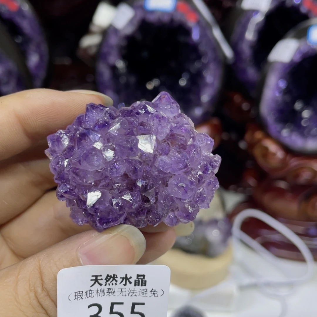 未镶嵌紫晶大型摆件（非配饰）莹