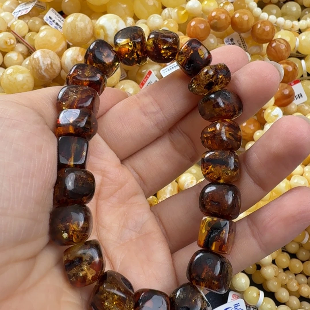 琥珀未镶嵌珠宝奇石