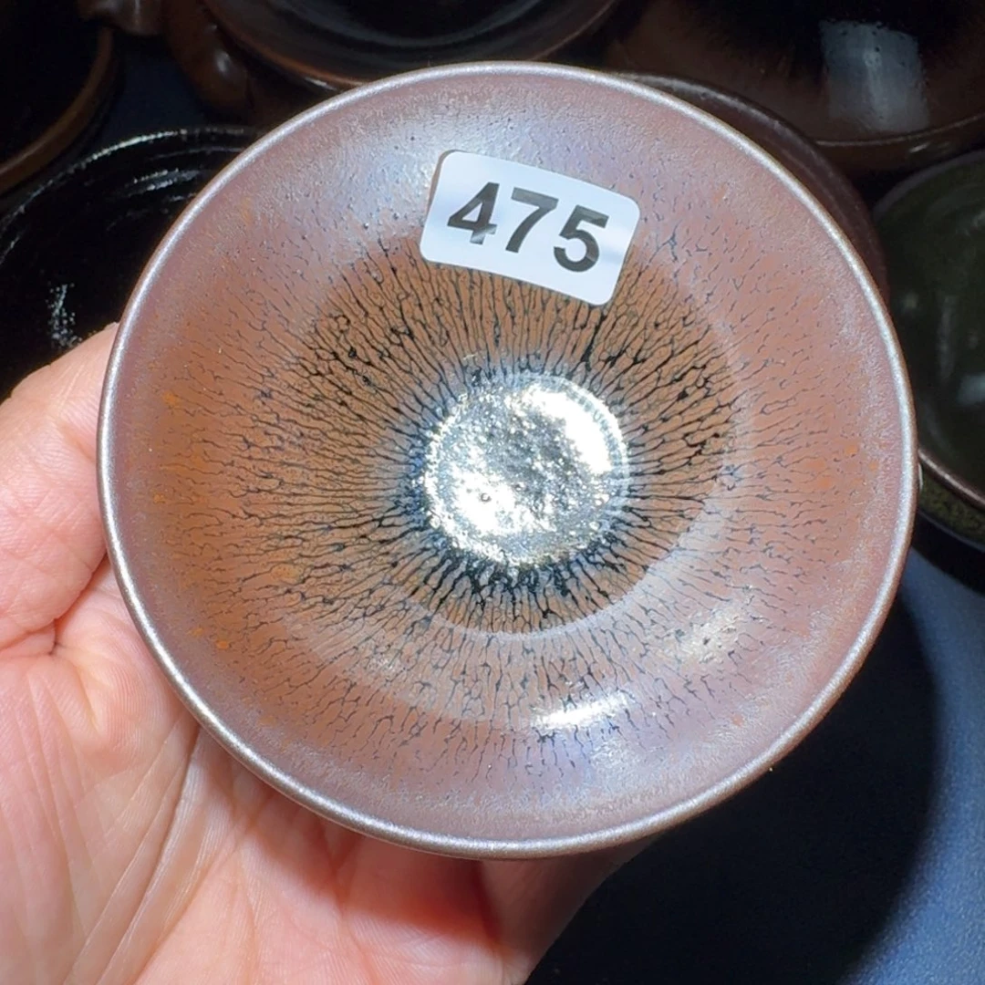 小雨茶盏手工柴烧，