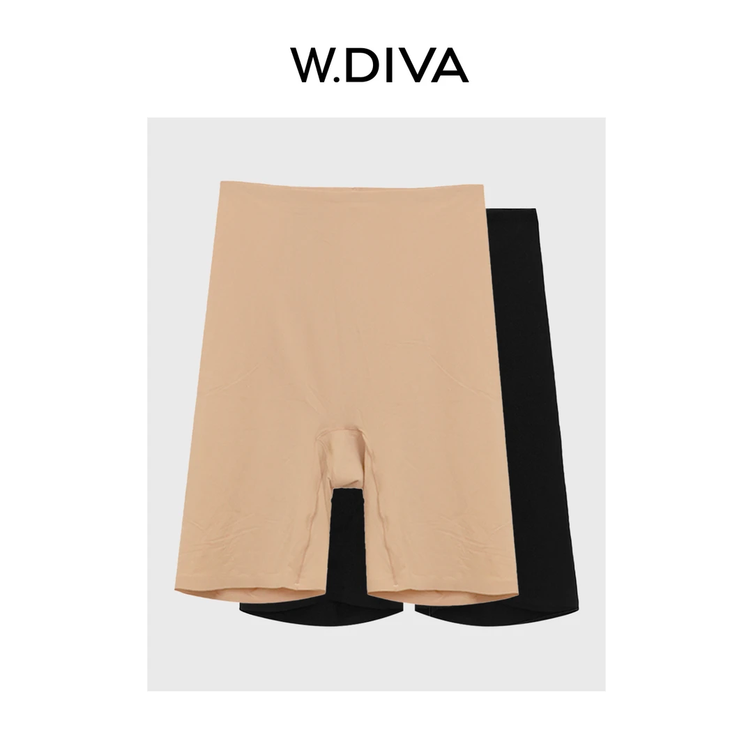 W.Diva【安心随行】透气休闲时尚柔软高腰打底裤50U181820