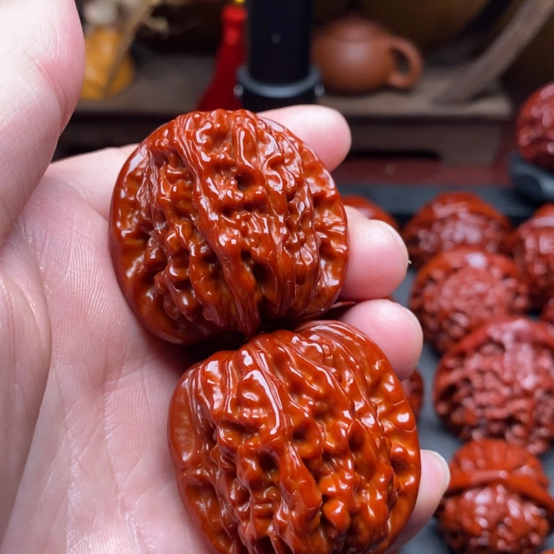 吊坠文玩核桃38四座楼