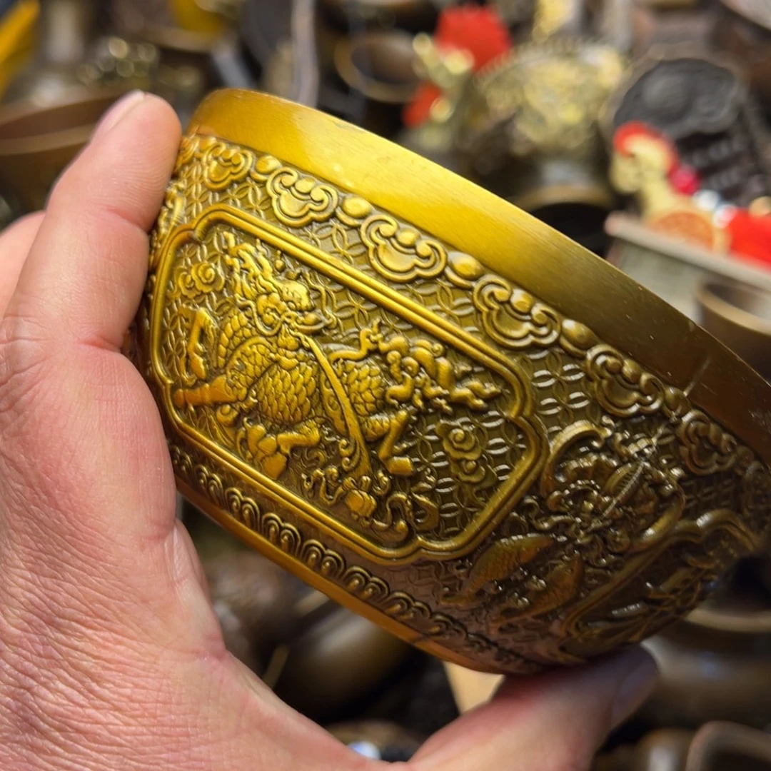 茶壶香炉铜器摆件