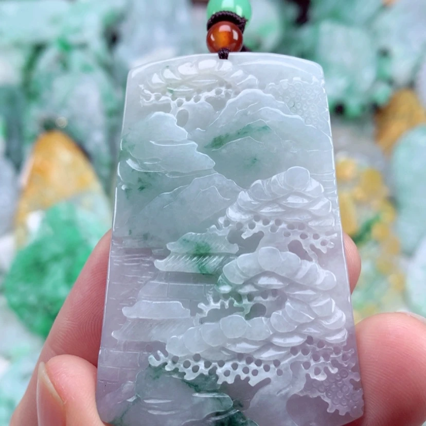 【闪购商品】翡翠吊坠(不含链)未镶嵌