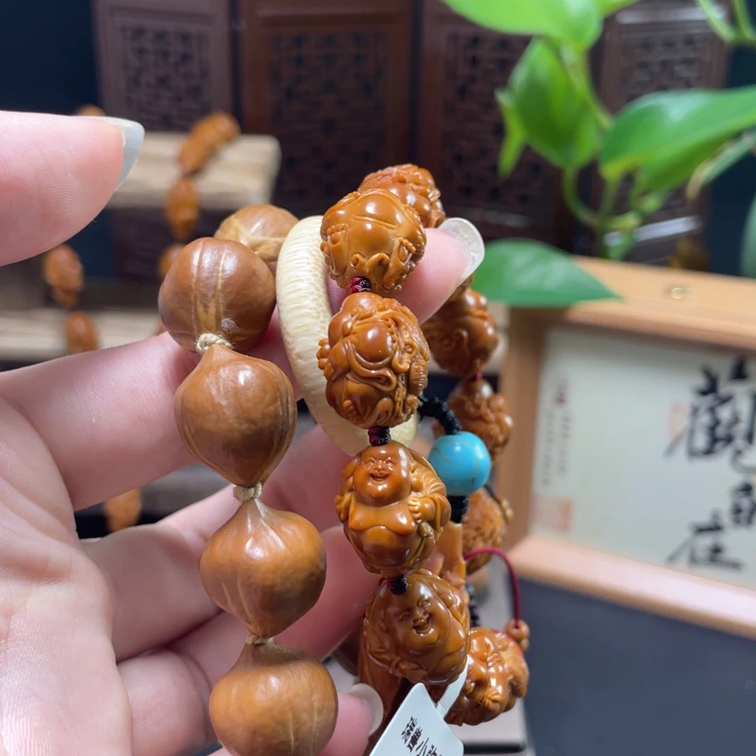 你***吗橄榄核手串/手链橄榄核