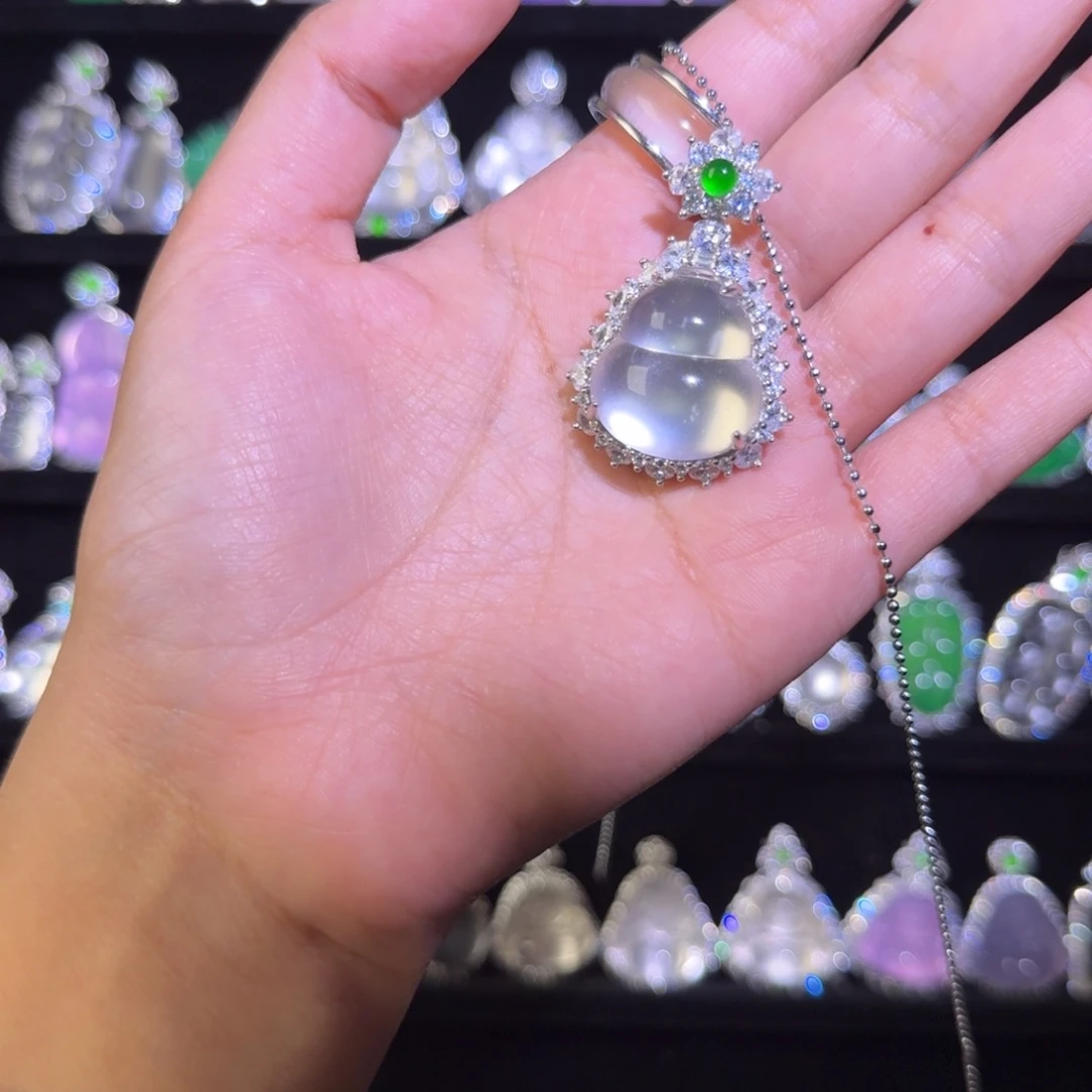 锆石银封底高冰葫芦