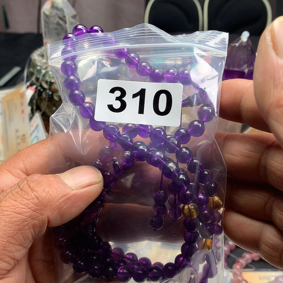 水晶手链310未镶嵌羽*