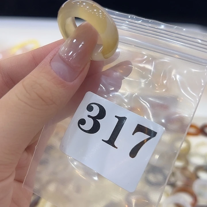 合金戒指玛瑙/玉髓317港17