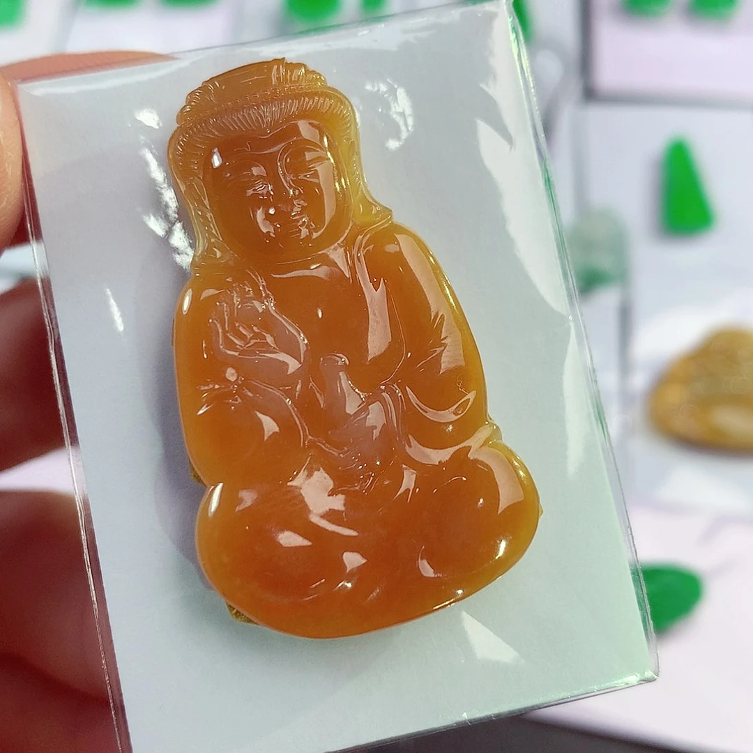 吊坠(不含链)未镶嵌翡翠