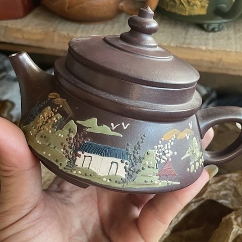 茶壶紫砂紫砂壶大家都知道喜欢紫砂