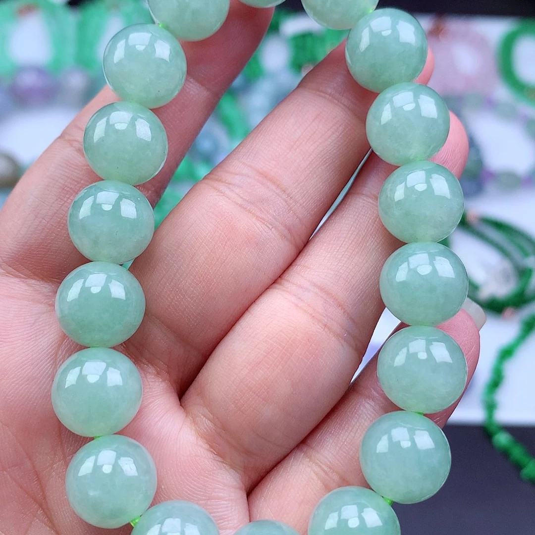 未镶嵌手链翡翠手串