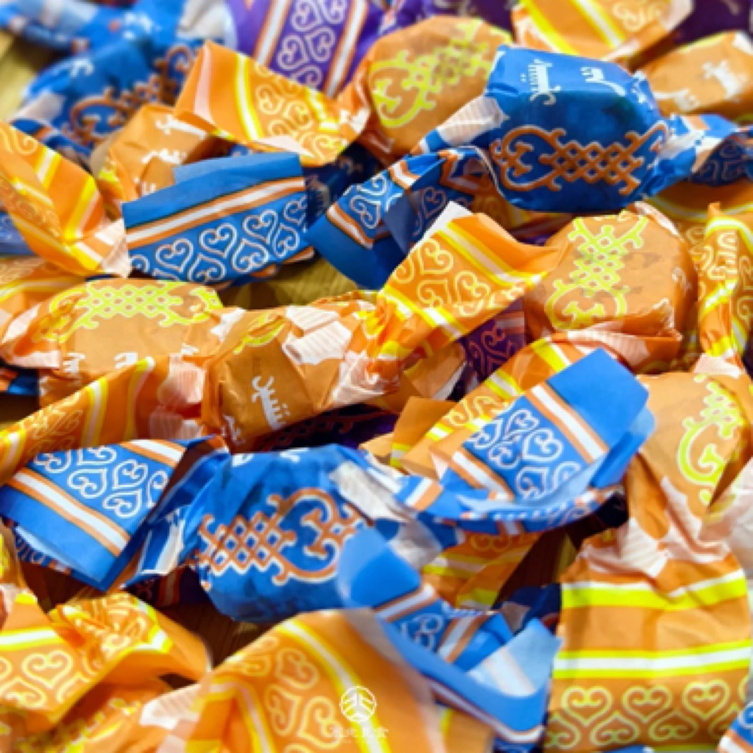 奶渣子炒米软糖