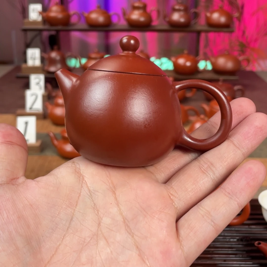 加***林茶壶紫砂龙蛋110cc