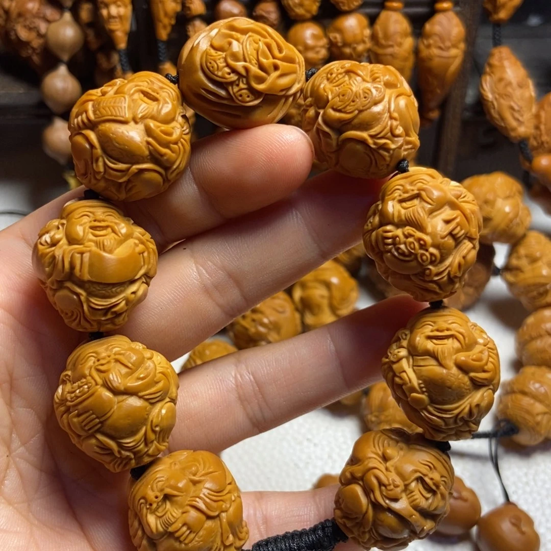 【闪购商品】手串/手链橄榄核情*八方财神