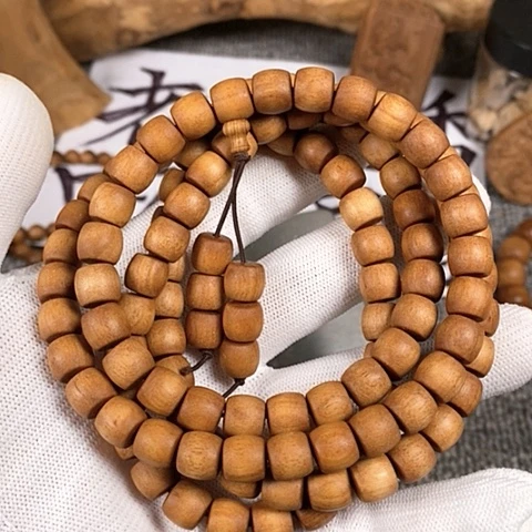 檀香木手串/手链老山檀香老料8/9/108沉水微瑕疵