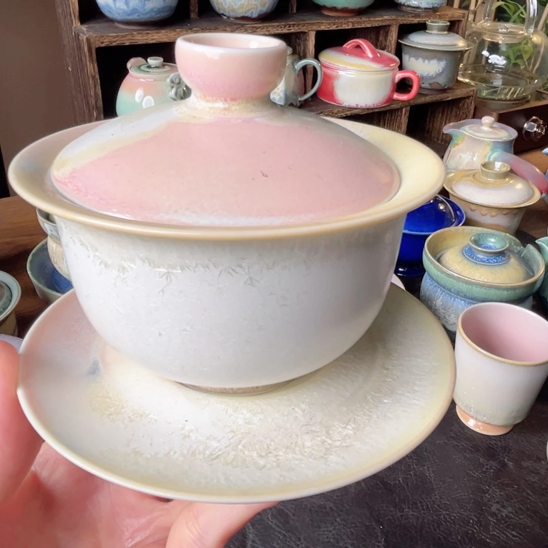 杯青現纯手工柴烧茶器