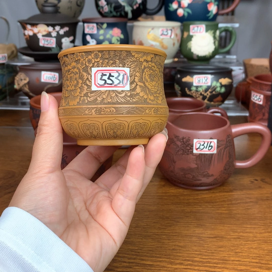 茶杯紫砂宜兴紫砂茶具