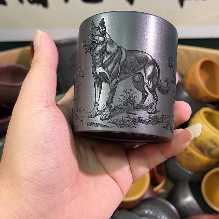 茶杯紫砂全手工紫砂主人杯