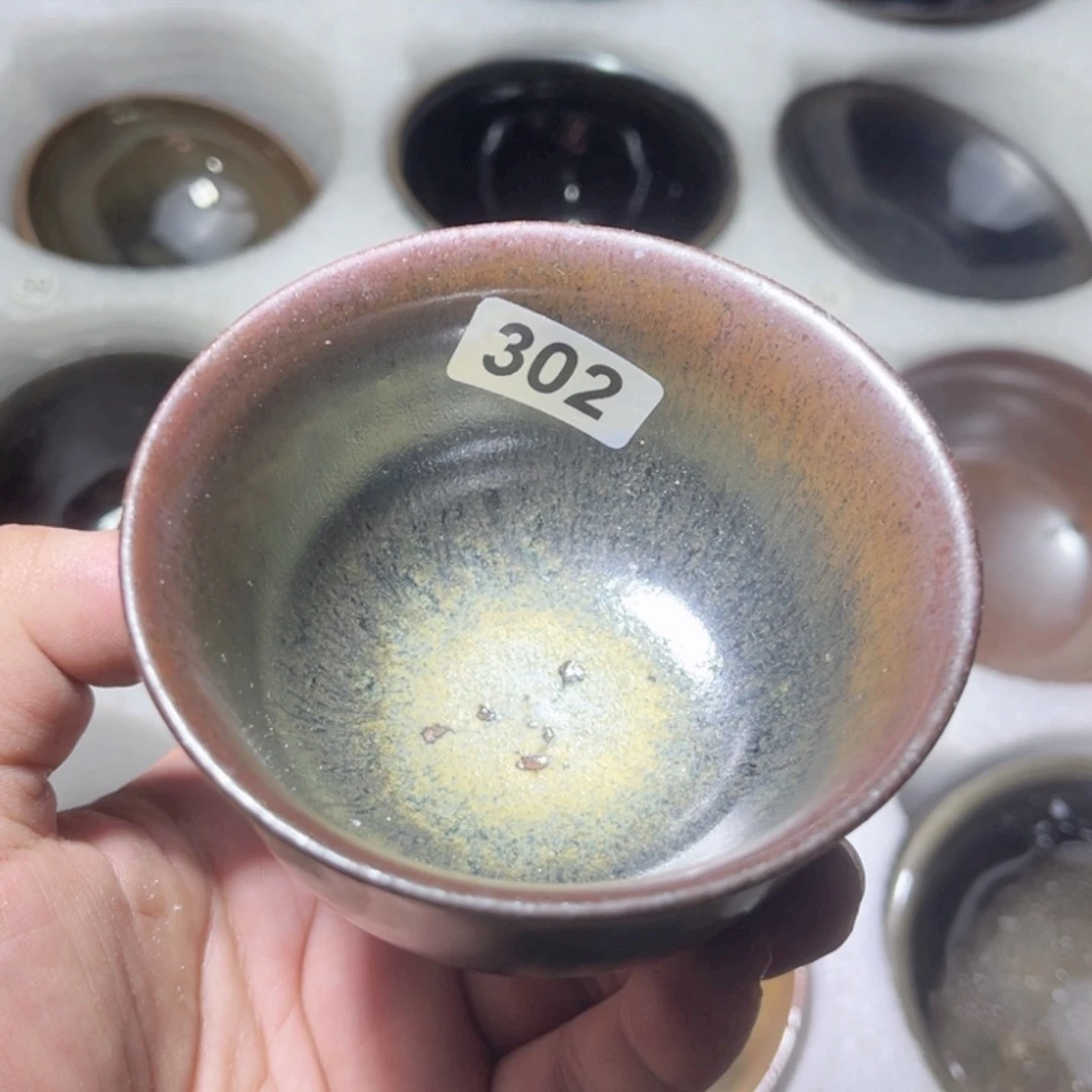 茶盏原矿原釉柴烧建盏