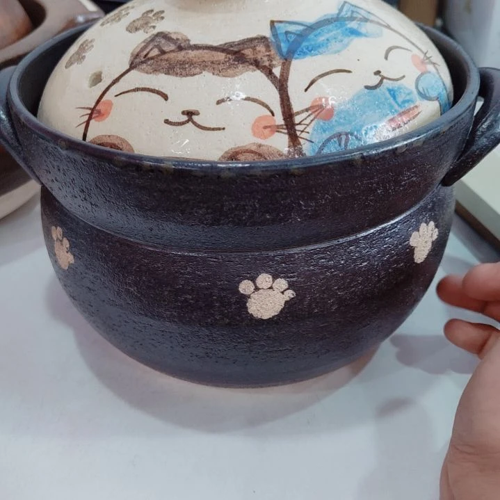 201不锈钢猫咪砂锅………………