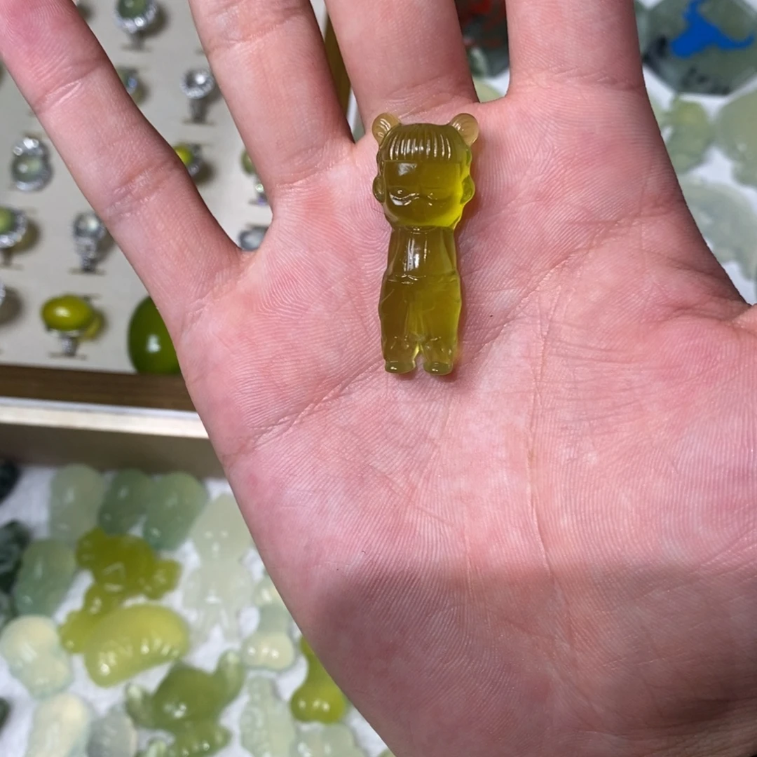 岫玉未镶嵌吊坠(不含链)