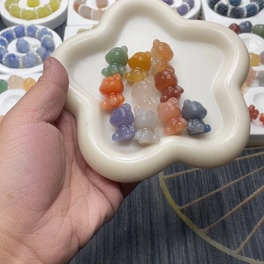 石英质玉（非洲翠）合金时尚大方气质优雅