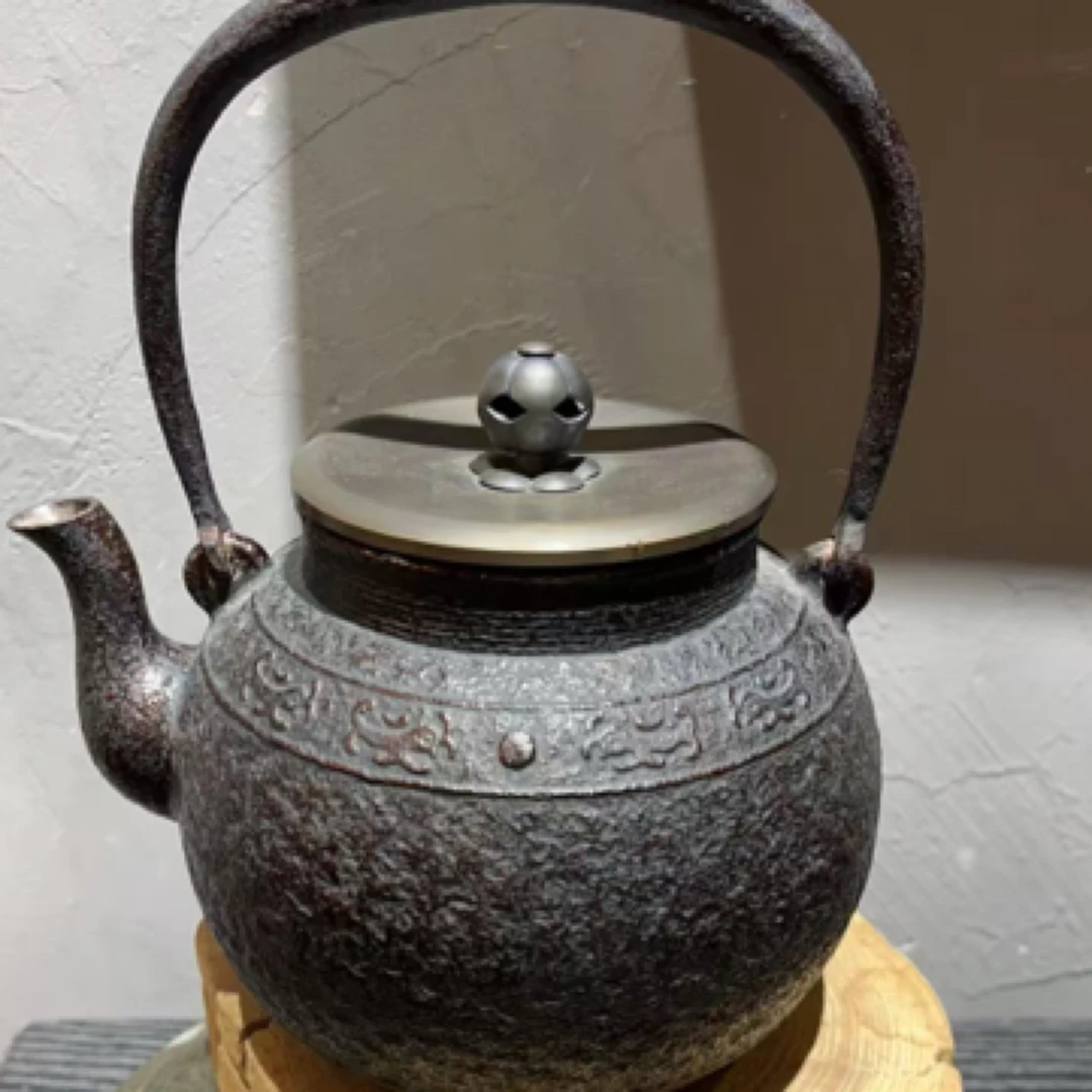 手工铁壶煮水壶茶器丸型铁壶