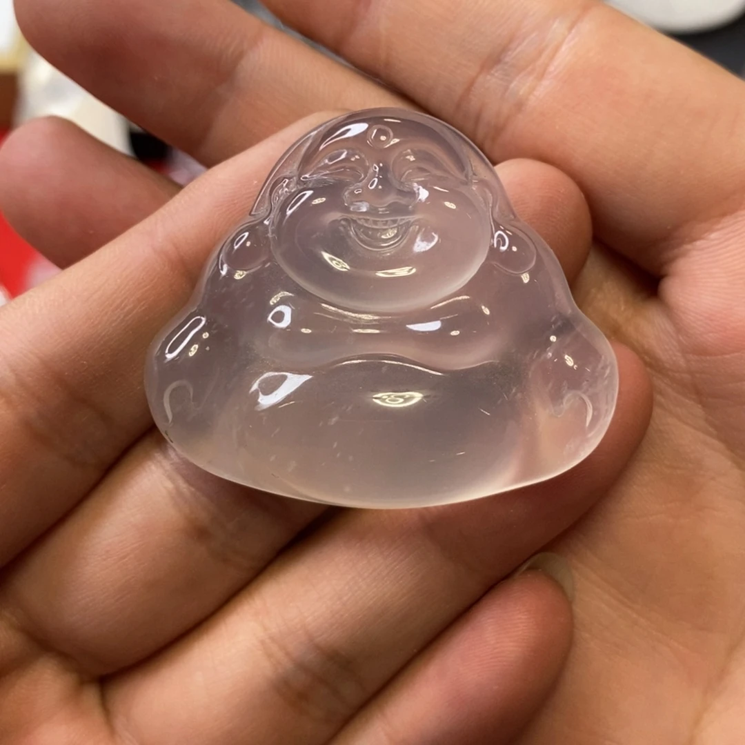 石英质玉未镶嵌吊坠