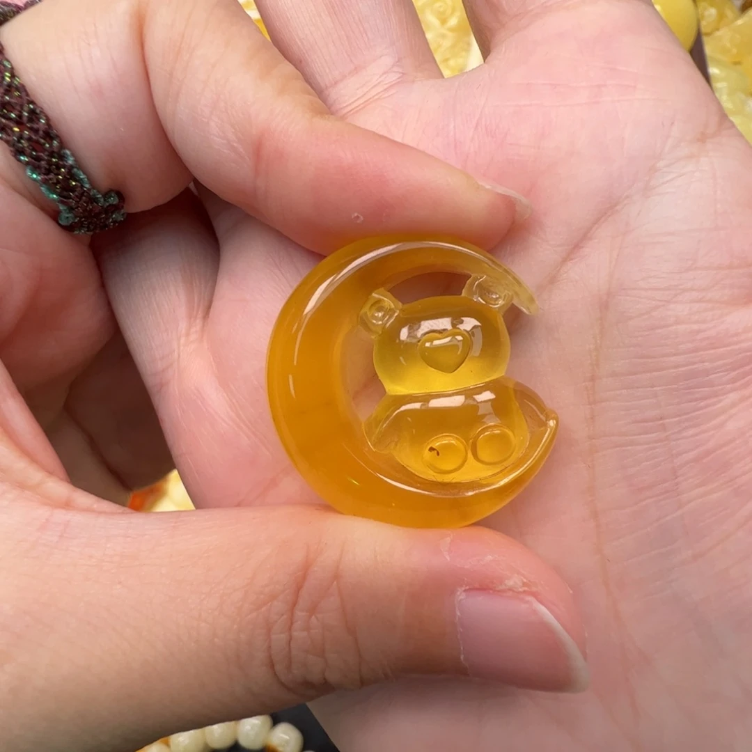蜜蜡未镶嵌裸石蜜蜡