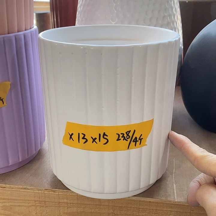 陶摆件陶盆有孔 瑕疵介意勿拍