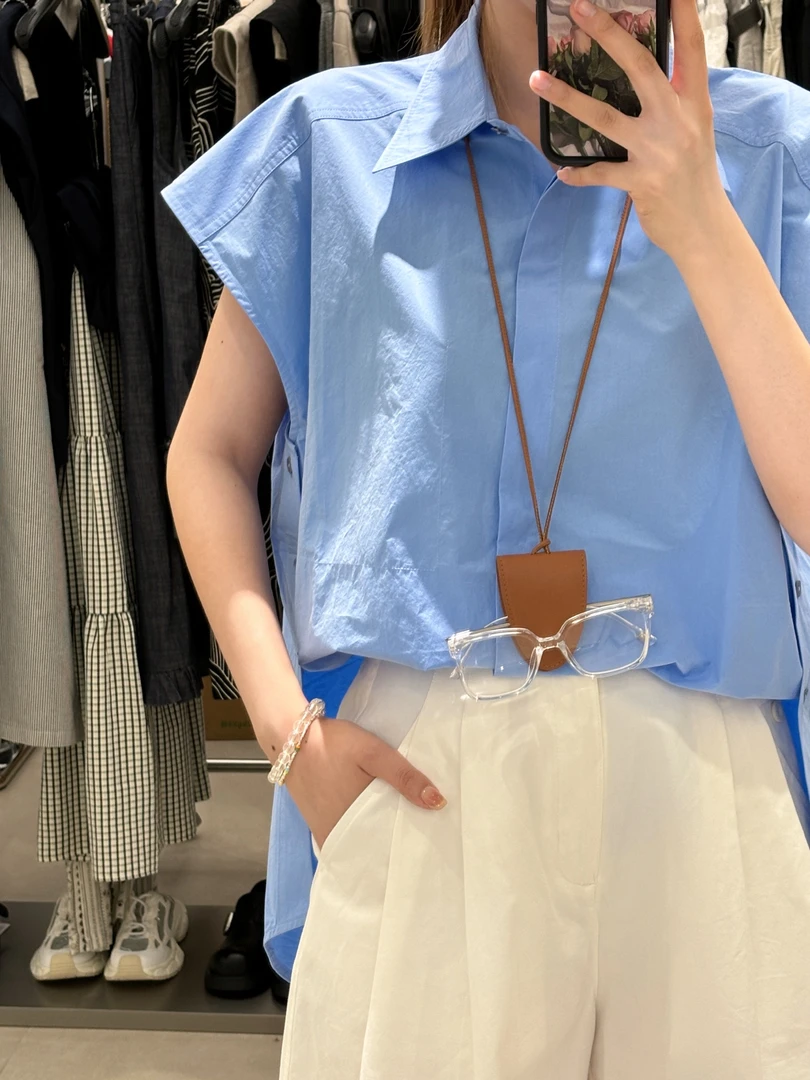 25186-BOENSESI-砍袖衬衫