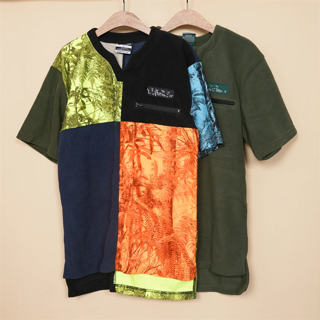 短袖加薄绒卫衣衣男款修身显瘦吸湿保暖日常休闲百搭上衣J287