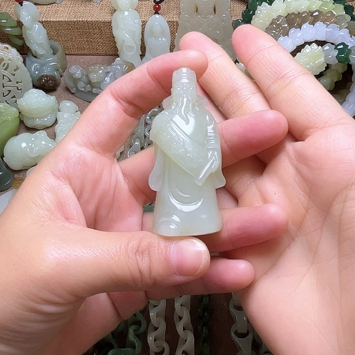 颈饰未镶嵌和田玉陪***癌