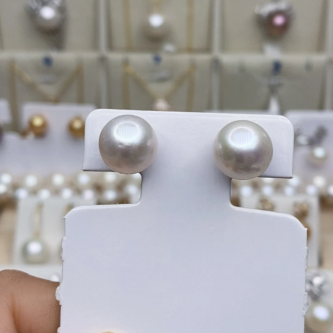 淡水珍珠颈饰银S925镶嵌