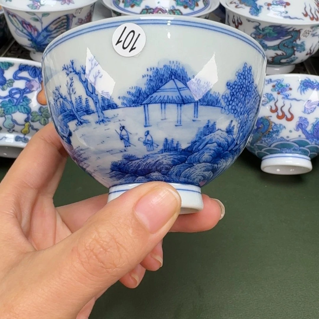 沙沙手工手绘茶具101