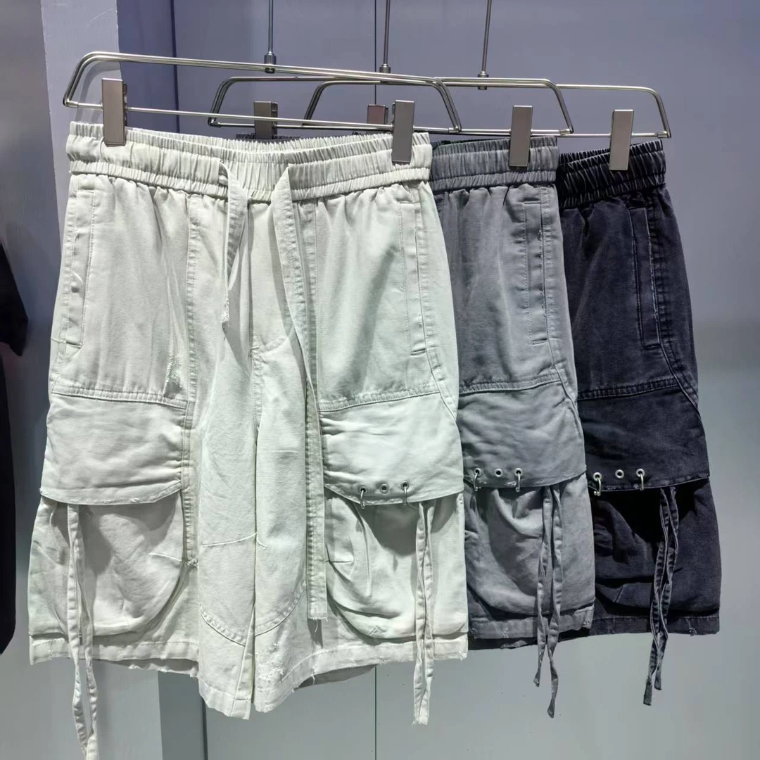 美式户外塑腰工装大口袋休闲百搭时尚夏季短裤6102