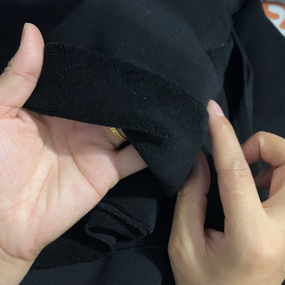 黑色奥利绒1.8×2米长带螺纹