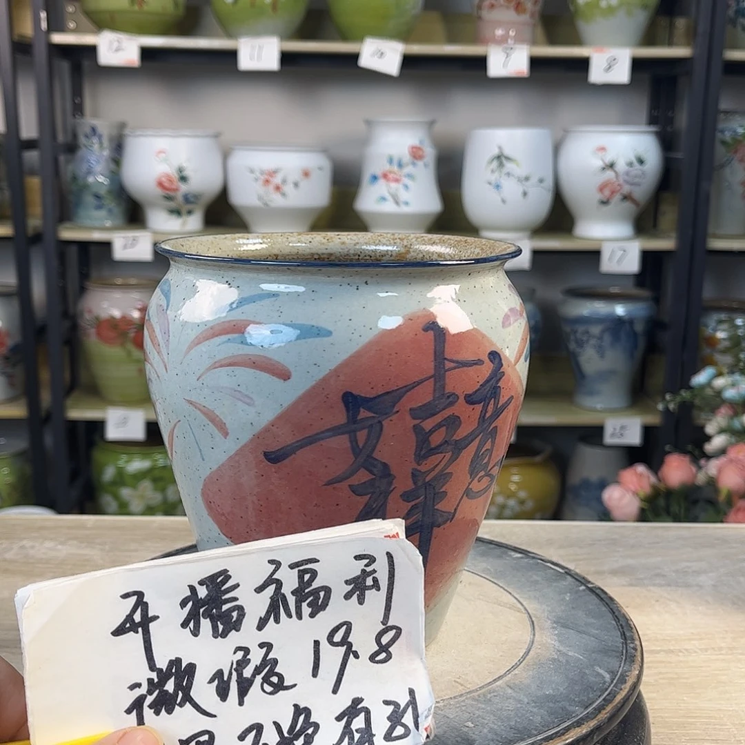 罐1xc景德镇陶瓷花盆