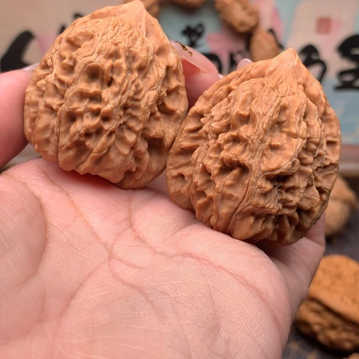 把件文玩核桃凹底麒麟