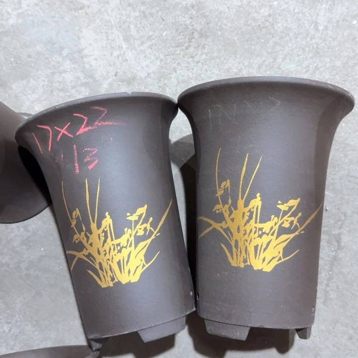 紫砂花盆22/17/13