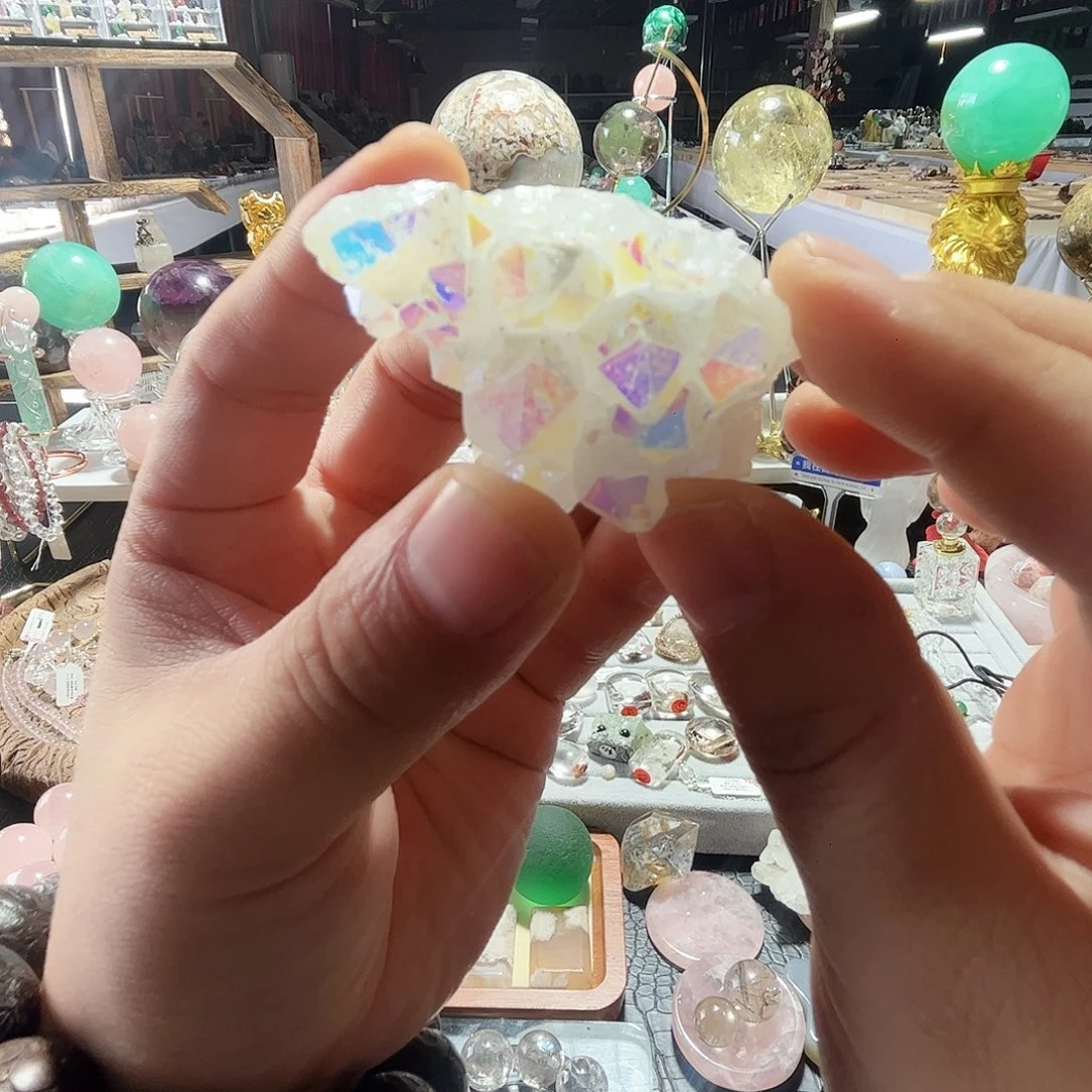 水晶未镶嵌珠宝半成品