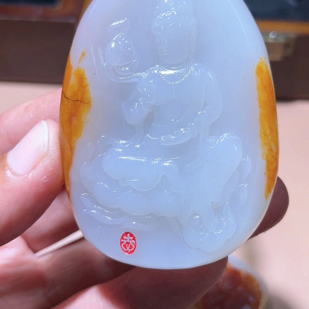 和田玉颈饰未镶嵌A7